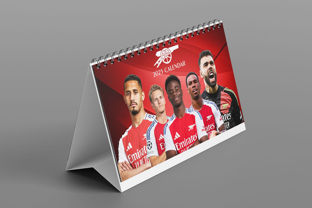 Arsenal Calendar 2025: Powered by the Gunners of Today