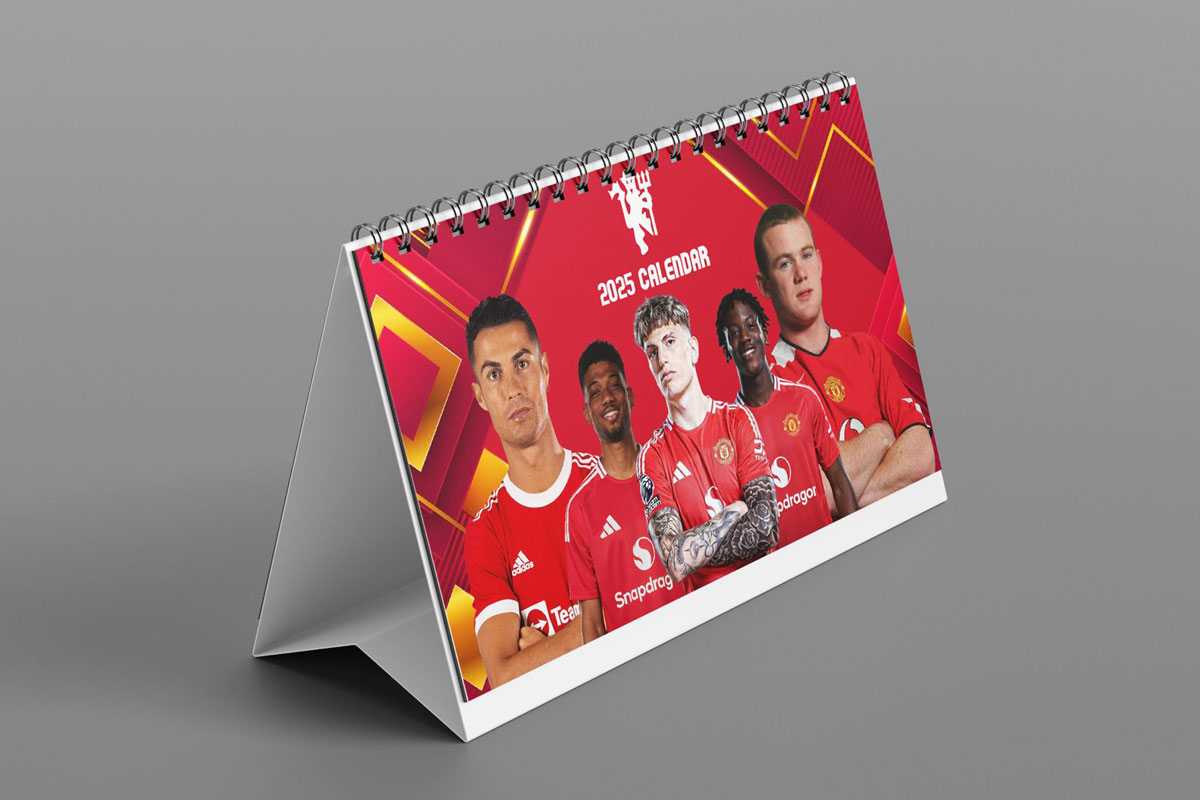 Glory Glory 2025: Manchester United Legends Table Calendar